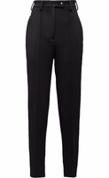 Black Virgin Wool Dress Pants 1