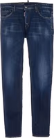 Blue Cotton Skinny Jeans 1