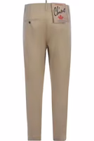 Beige Cotton Chino Pants 2