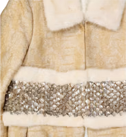 Beige Polyamide Coat 3
