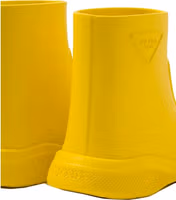 Bicolor Rubber Rain Boots 4