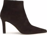 Brown Lamb Leather Ankle Boots 1