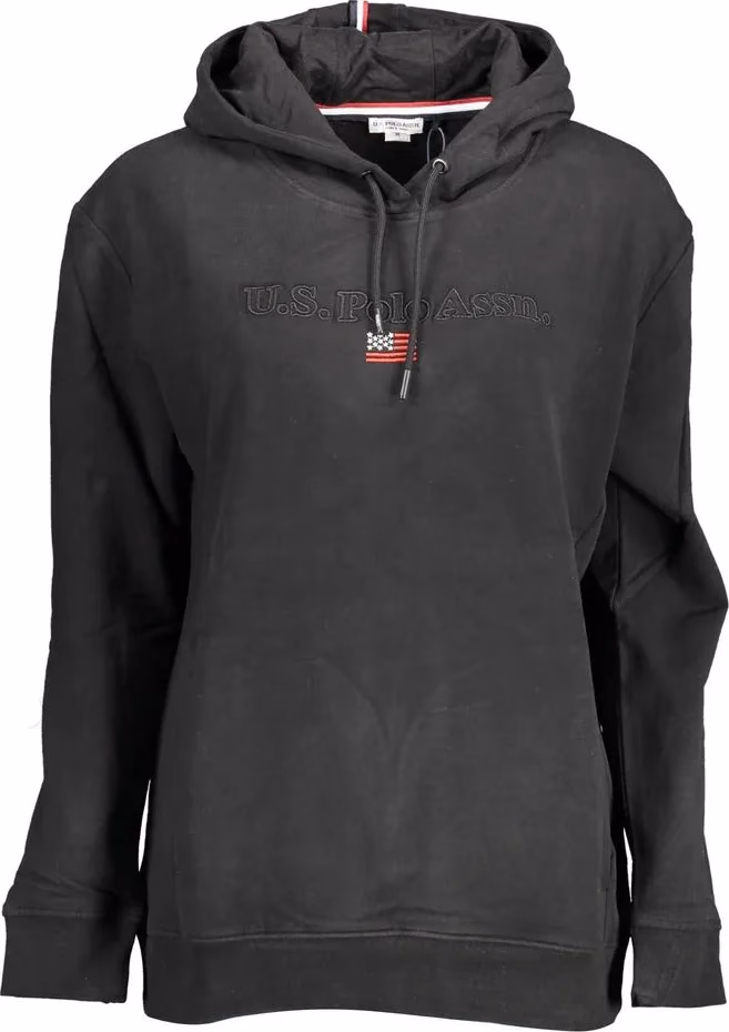 Black Cotton Sweatshirt