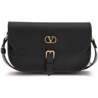 Black Calf Leather Bos Taurus Shoulder Bag 1