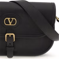 Black Calf Leather Bos Taurus Shoulder Bag 4