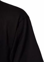 Black Logo Print Cotton Crew Neck T-shirt 5