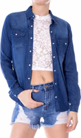 Blue Denim Shirt 1