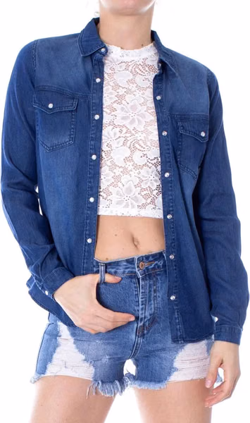 Blue Denim Shirt