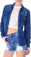 Blue Denim Shirt 2