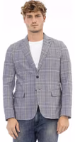 Blue Polyester Blazer 1