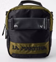 Bicolor Nylon Crossbody Bag 1