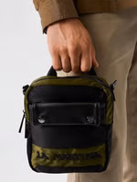 Bicolor Nylon Crossbody Bag 3