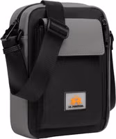 Black Polyethylene Crossbody Bag 1
