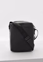 Black Polyethylene Crossbody Bag 2