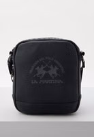 Black Polyethylene Crossbody Bag 1