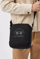 Black Polyethylene Crossbody Bag 3