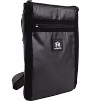 Black Polyethylene Crossbody Bag 2