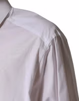 White SARTORIA Cotton Collared Dress Shirt 5