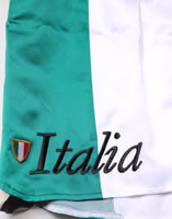 Multicolor Italia Polyester Bermuda Shorts 4