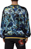 Multicolor Marble Print Pullover Sweater 3