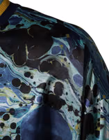Multicolor Marble Print Pullover Sweater 5