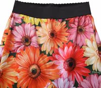 Multicolor Floral Leggings StretchWaist Pants 3