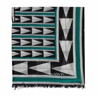 Bicolor Wool Scarf 1