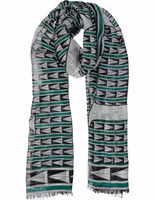 Bicolor Wool Scarf 2
