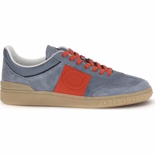 Multicolor Calf Leather Bos Taurus Low Top Sneakers