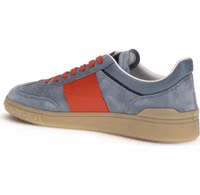 Multicolor Calf Leather Bos Taurus Low Top Sneakers 3