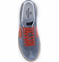 Multicolor Calf Leather Bos Taurus Low Top Sneakers 4
