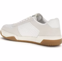 White Calf Leather Bos Taurus Athletic Sneakers 3