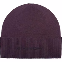 Purple Wool Beanie 1