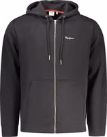 Black Cotton Men's Sweatshirt 1
