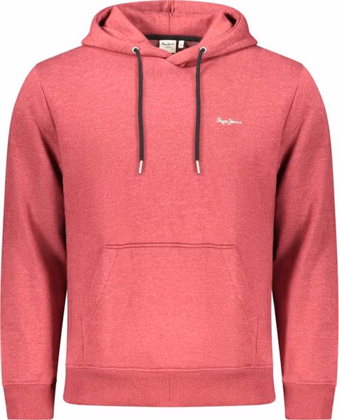 Red Polyester Men's Sweatshirt