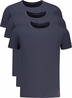 Blu Cotton Men T-Shirt