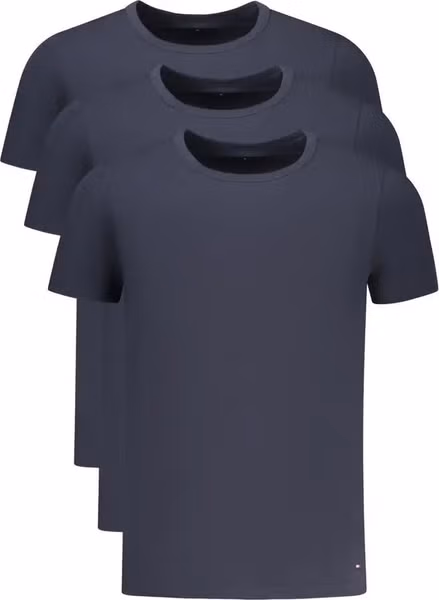 Blu Cotton Men T-Shirt