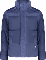 Blue Polyester Men's Jacket 1