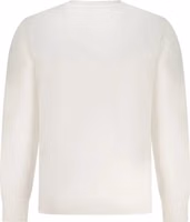 White Cotton Mens Sweatshirt 2