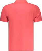 Red Cotton Men Polo Shirt 2