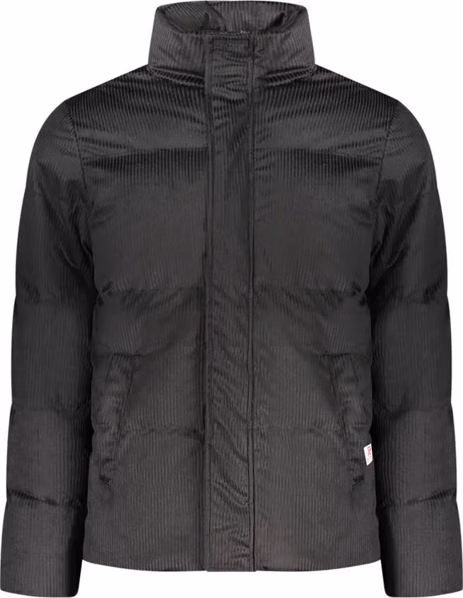 Black Polyester Men's Jacket