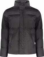 Black Polyester Men's Jacket 1