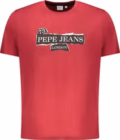 Red Cotton Men T-Shirt 1