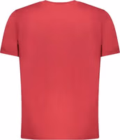 Red Cotton Men T-Shirt 2