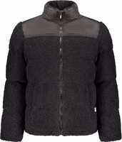 Black Polyester Men's Jacket 1