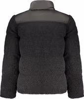Black Polyester Men's Jacket 2