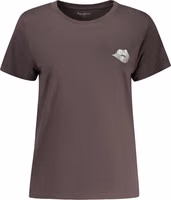 Black Cotton Women T-Shirt 1
