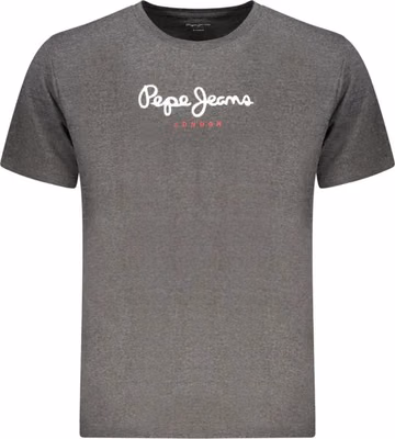 Grigio Cotton Men T-Shirt
