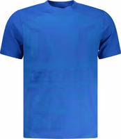 Blue Cotton Men T-Shirt 1