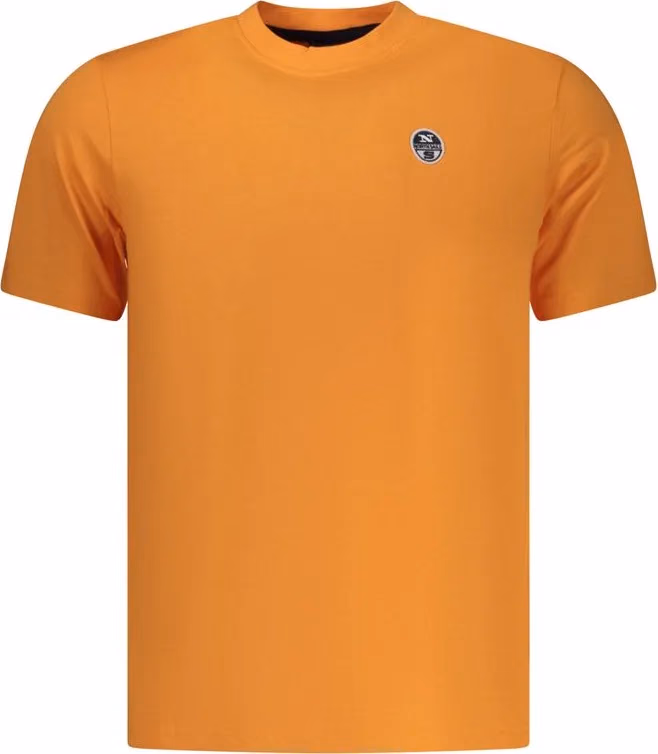 Arancione Cotton Mens T-Shirt
